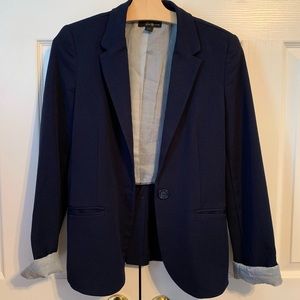 Forever 21 Navy Blue Blazer